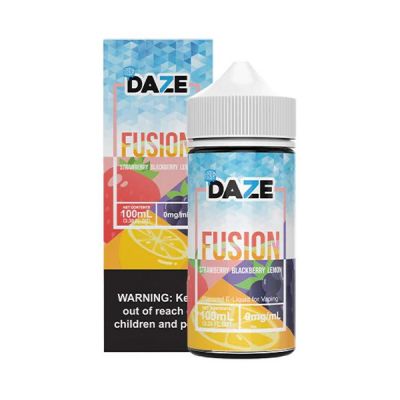 Strawberry Blackberry Lemon Iced 7 Daze Fusion e-Juice 100ml