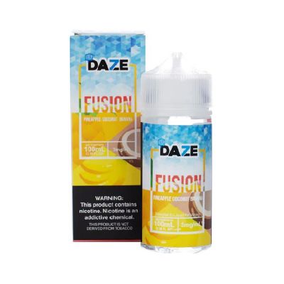Pineapple Coconut Banana Iced 7 Daze Fusion e-Juice 100ml