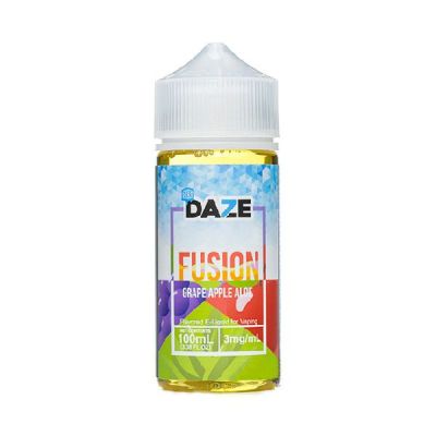 Grape Apple Aloe Iced 7 Daze Fusion e-Juice 100ml