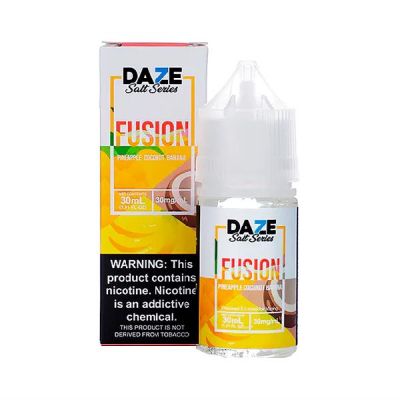 Pineapple Coconut Banana 7 Daze Fusion e-Juice Salt Nic 30ml