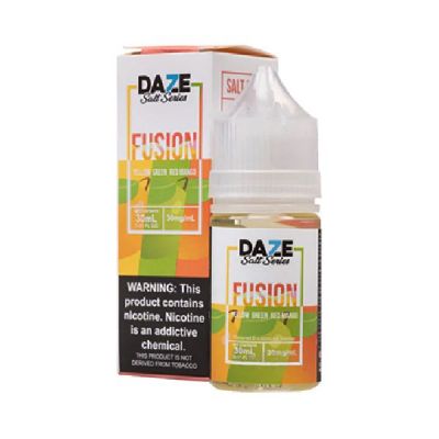 Yellow Green Red Mango 7 Daze Fusion e-Juice Salt Nic 30ml-30mg