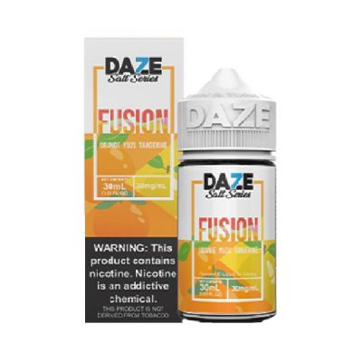 Orange Yuzu Tangerine 7 Daze Fusion e-Juice Salt Nic 30ml