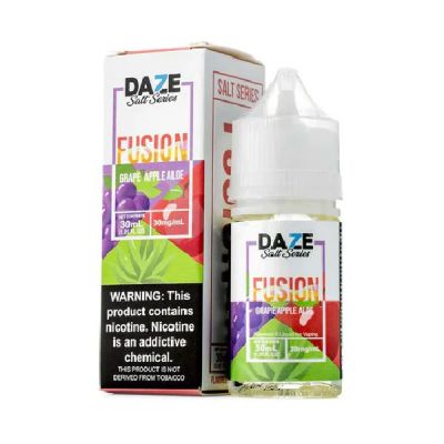 Grape Apple Aloe 7 Daze Fusion e-Juice Salt Nic 30ml-30mg