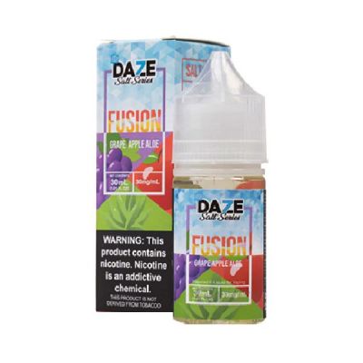 Grape Apple Aloe Iced 7 Daze Fusion e-Juice Salt Nic 30ml-30mg