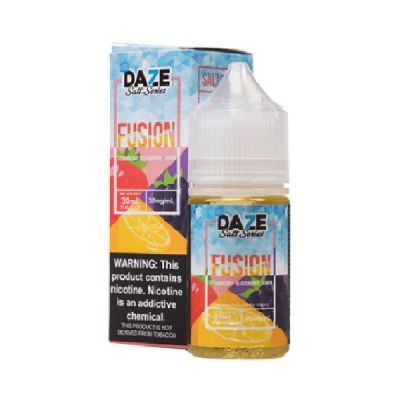 Strawberry Blackberry Lemon Iced 7 Daze Fusion e-Juice Salt Nic 30ml