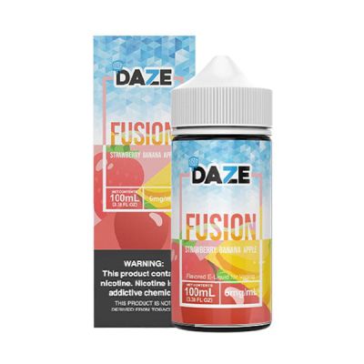 Strawberry Banana Apple Iced 7 Daze Fusion TFN E-Juice 100ml
