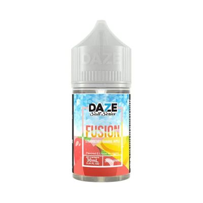 Strawberry Banana Apple Iced 7 Daze Fusion TFN Salt Nic E-Juice 30ml-30mg