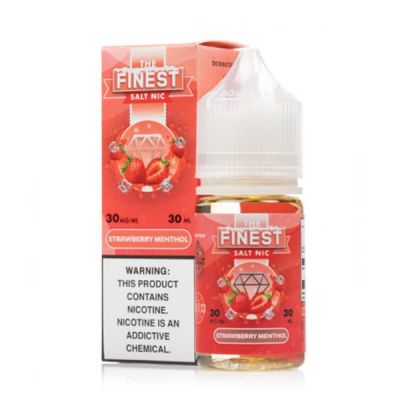 Strawberry Menthol The Finest Salt Nic E-Juice 30ml