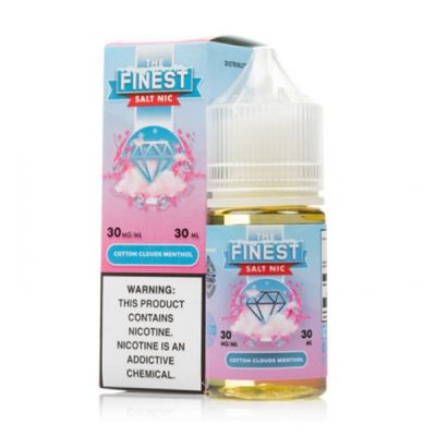 Cotton Clouds Menthol The Finest Salt Nic E-Juice 30ml