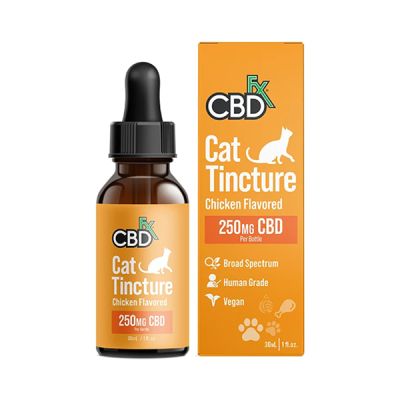 CBDfx CBD Cat Tincture Chicken Flavored 250mg