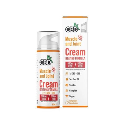 CBDfx Muscle and Joint CBD Cream Heating Formula