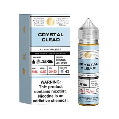 Crystal Clear Glas BSX TFN E-Juice 60ml