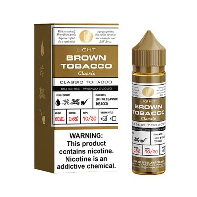 Light Classic Brown Tobacco Glas BSX TFN E-Juice 60ml