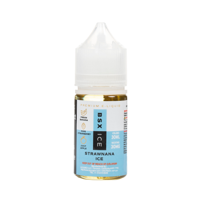 Strawnana Ice Basix Glas Salt Nic E-Juice 30ml