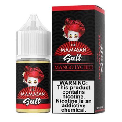 Mango Lychee The Mamasan Salt Nic E-Juice 30ml