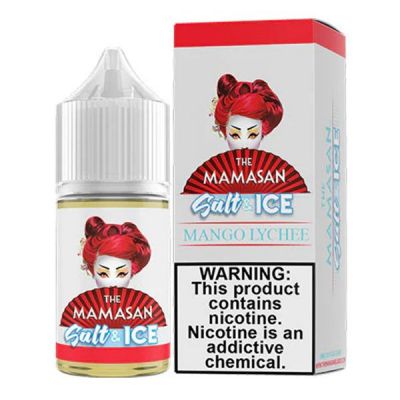 Mango Lychee Ice The Mamasan Salt Nic E-Juice 30ml