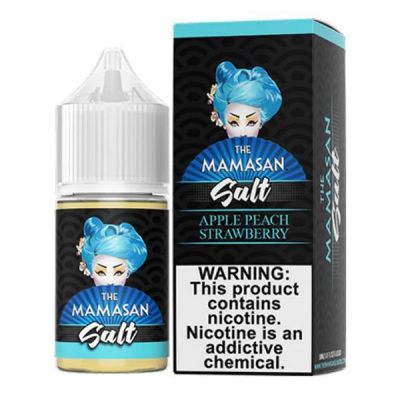 Apple Peach Strawberry The Mamasan Salt Nic E-Juice 30ml