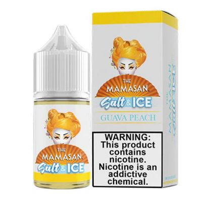 Guava Peach Ice The Mamasan Salt Nic E-Juice 30ml