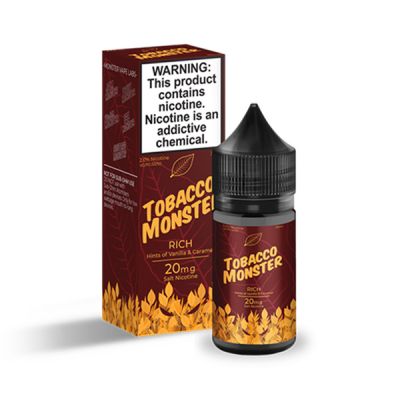 Tobacco Monster Rich Salt Nic E-Juice 30ml