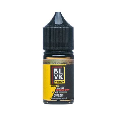 Mango Strawberry Ice BLVK N' Yellow TFN Salt Nic E-Juice 30ml