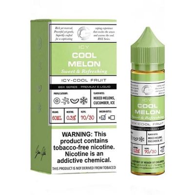 Icy Cool Melon Basix Glas Vapor TFN E-Juice 60ml