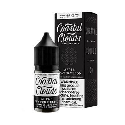 Coastal Clouds Apple Watermelon TFN Salt Nic E-Juice 30ml