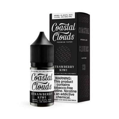 Coastal Clouds Strawberry Kiwi TFN Salt Nic E-Juice 30ml