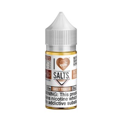 Sweet Tobacco I Love Salts Mad Hatter Juice TFN Salt Nic E-Juice 30ml