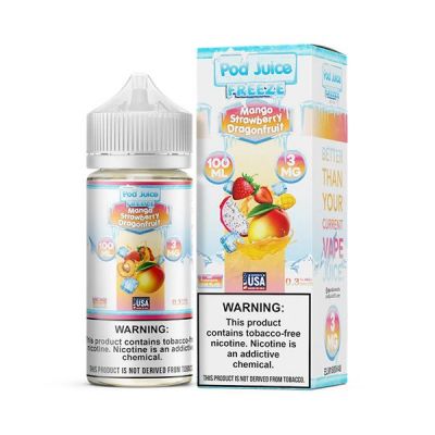 Mango Strawberry Dragonfruit Freeze Pod Juice TFN E-Juice 100ml