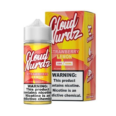 Strawberry Lemon Cloud Nurdz E-Juice 100ml