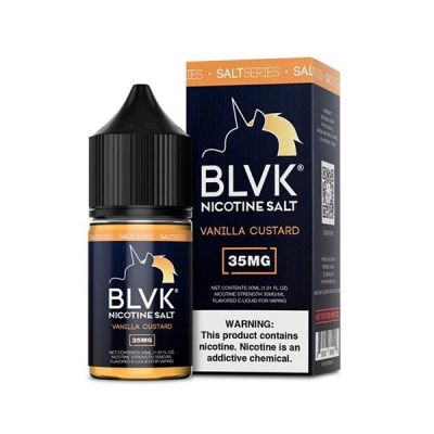 BLVK Unicorn Vanilla Custard TFN Salt Nic E-Juice 30ml