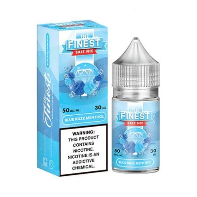 Blue Razz Menthol The Finest Salt Nic E-Juice 30ml