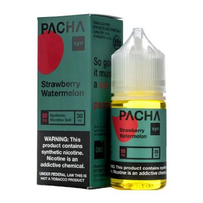 Pachamama Strawberry Watermelon TFN Salt Nic E-Juice 30ml