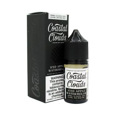Iced Apple Watermelon Coastal Clouds TFN Salt Nic E-Juice 30ml