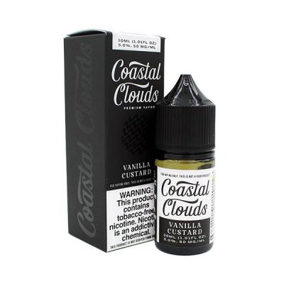 Coastal Clouds Vanilla Custard TFN Salt Nic E-Juice 30ml