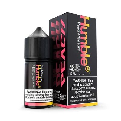 Peach Pleasure Humble TFN Salt Nic E-Juice 30ml 48mg