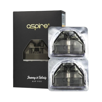 Aspire AVP Replacement Pods 2PCS with ACC Ceramic Coils