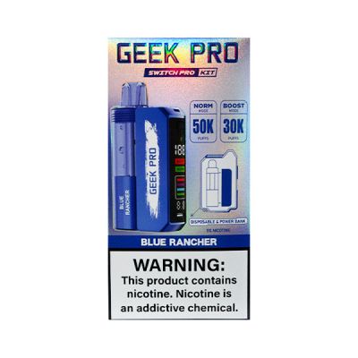 Blue Rancher Geek Pro Switch Pro Disposable Kit