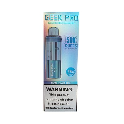 Blue Razz Ice Geek Pro Switch Pro 50K Disposable Pod