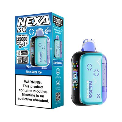 Blue Razz Ice Nexa Pix 35K Disposable