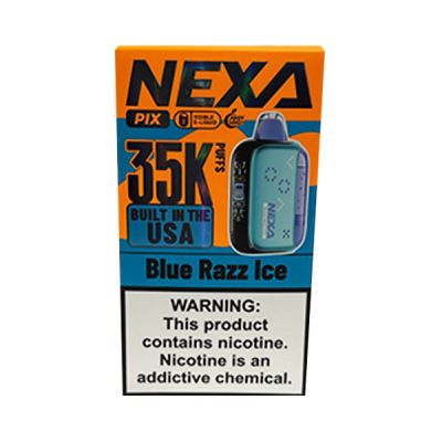 Blue Razz Ice USA Edition Nexa Pix 35K Disposable