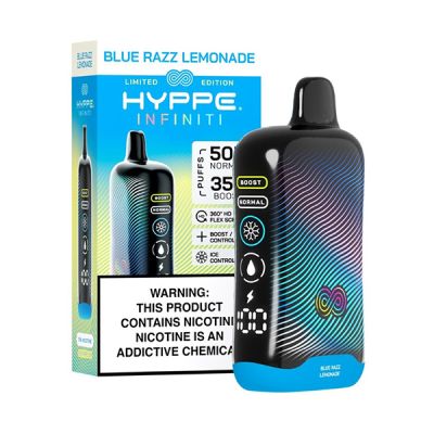Blue Razz Lemonade Hyppe Infiniti 50K Limited Edition Disposable
