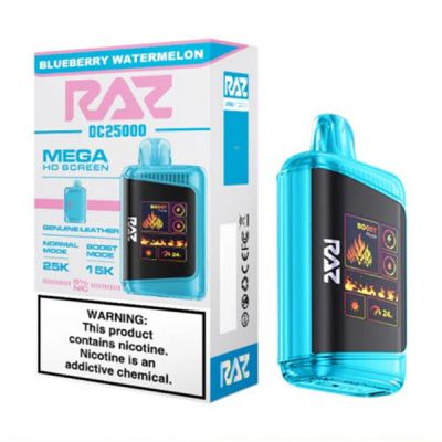 Blueberry Watermelon Raz DC25000 Disposable Vape