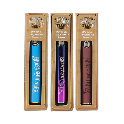 brass knuckles battery