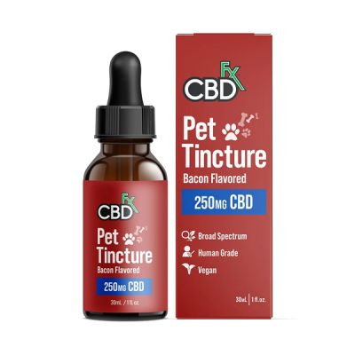 CBDfx CBD Pet Tincture Bacon Flavored