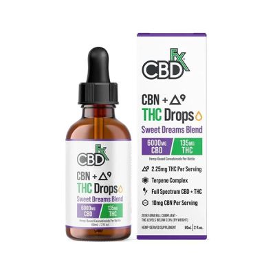 CBDfx CBN + Delta-9 THC Drops