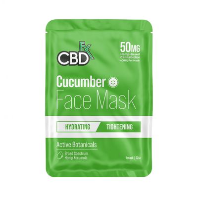 CBDfx Cucumber CBD Face Mask