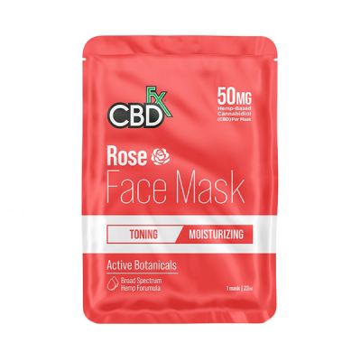CBDfx Hemp Rose CBD Face Mask