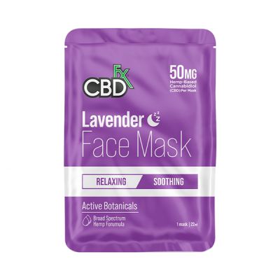 CBDfx Lavender CBD Night Face Mask