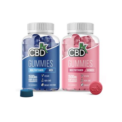 CBDfx Multivitamin CBD Gummies For Women & Men 1500mg 60ct
